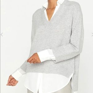 Brochu Walker Layered Cashmere Sweater